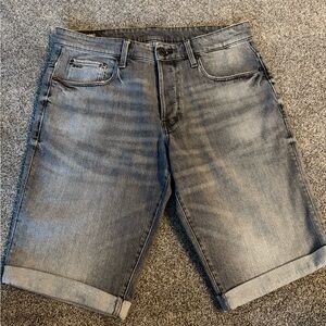 Men's Classic Gray Jean Shorts